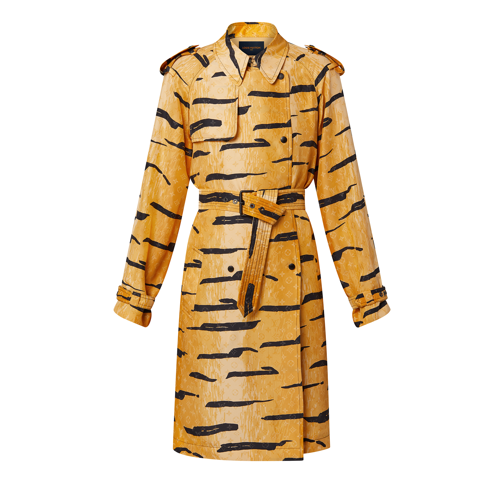 Printed 2025 trench coat